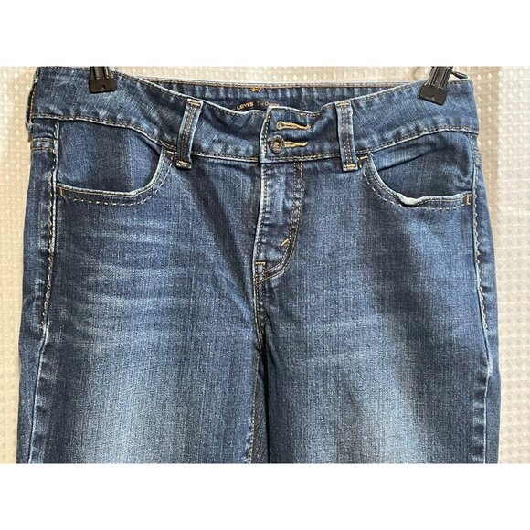 Levi's jeans womens 6 526 Slender bootcut stretch 27 x 30 blue - Picture 2 of 13